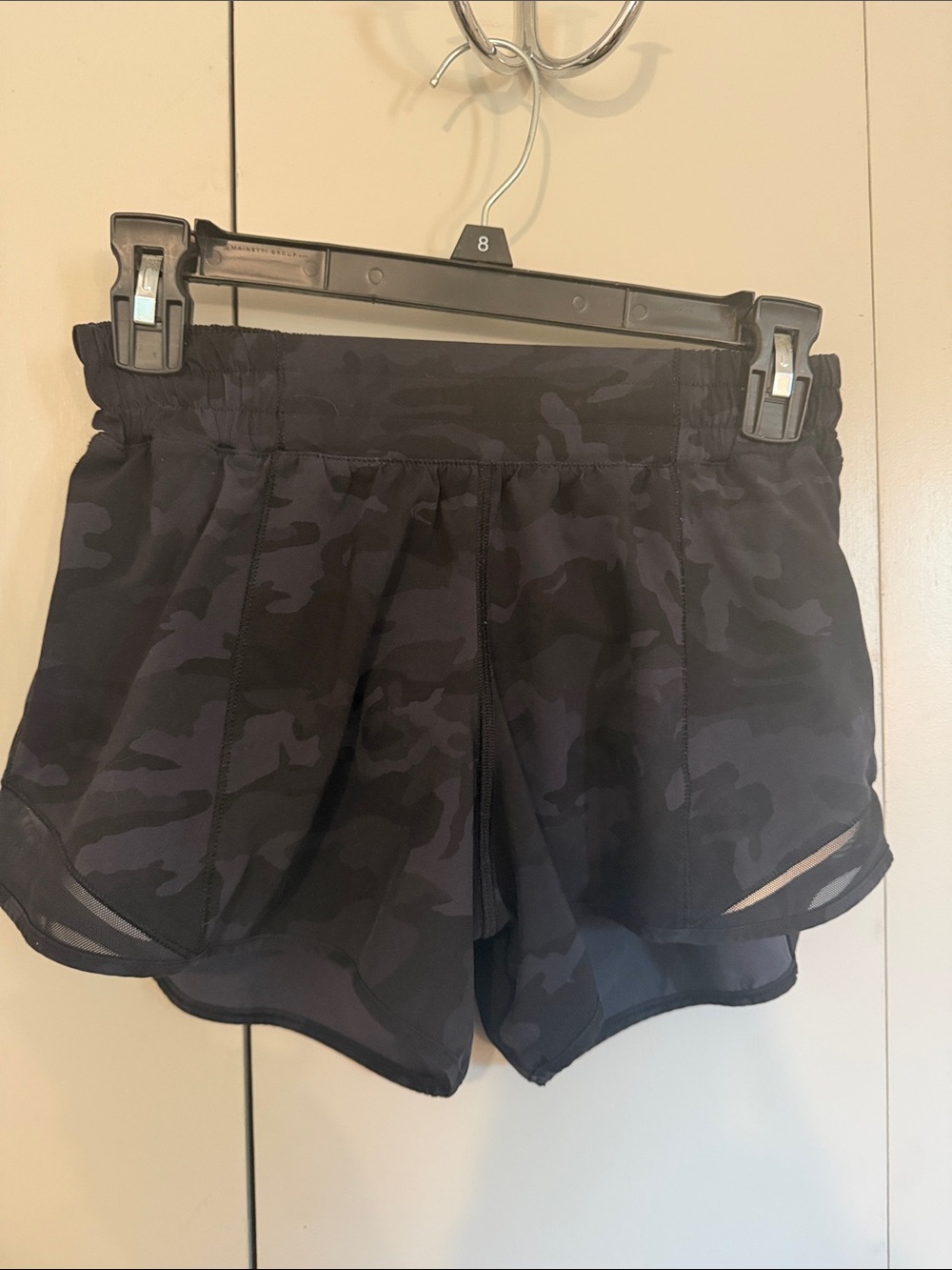 lululemon athletica Black Camo Run Shorts